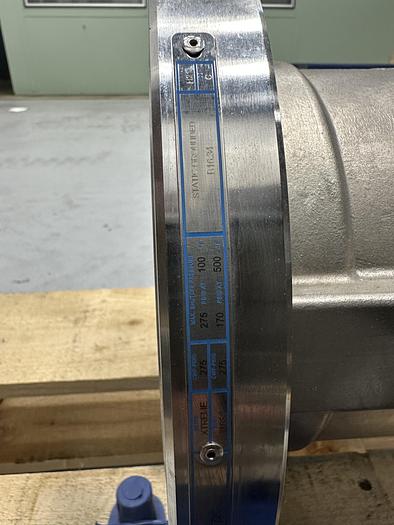 Used Velan Model C 6" Vee Ball Valve #46429