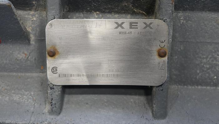 Used Reliance P44G5142H A/C Motor, 200 HP, 1190 RPM, 460 Volts, 449T Frame #46499