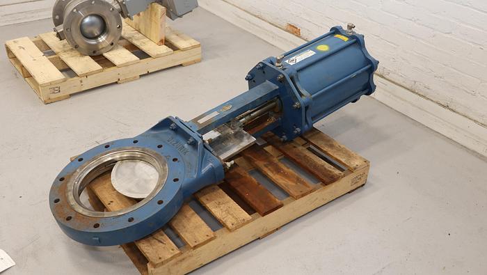 Used Dezurik 12" Air Operated Knife Gate Valve #46349