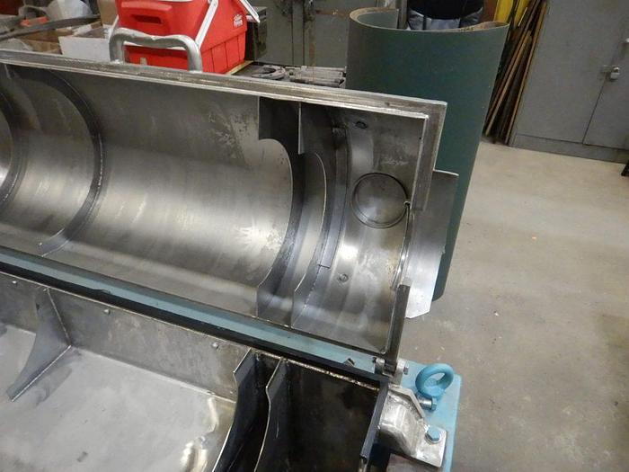 Used REBUILT ALFA LAVAL NX418 STAINLESS STEEL DECANTER CENTRIFUGE #45248