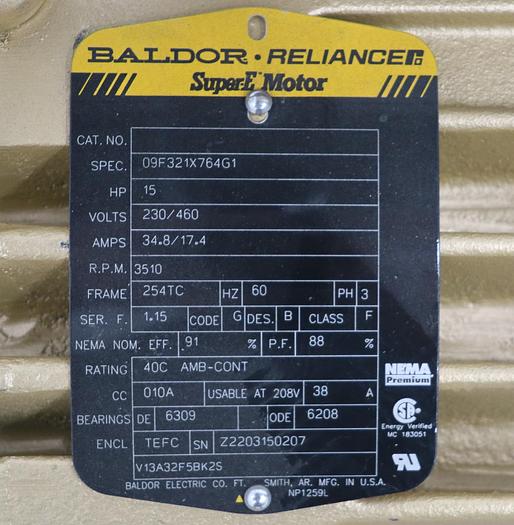 Used Goulds E-SV ESV 2X2X4-2P-PM 2x2X4 Multi-Stage Pump #45711