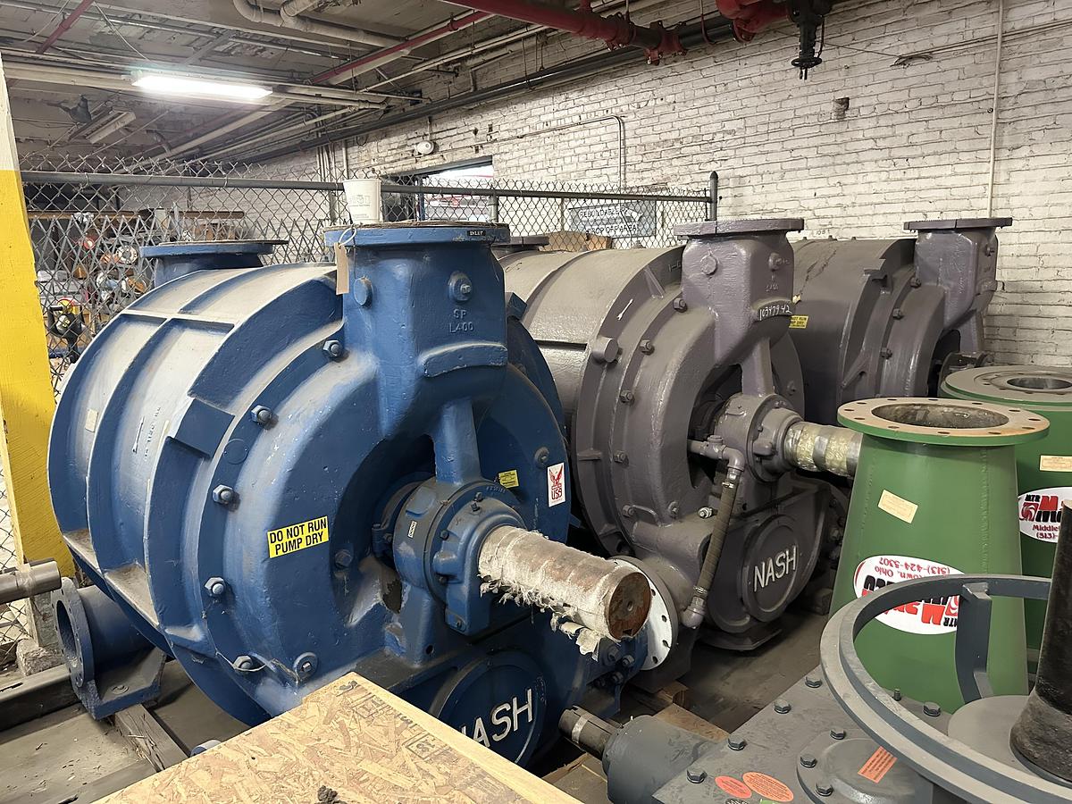 Refurbished Nash CL6002 Vacuum Pump, Rebuilt #46715
