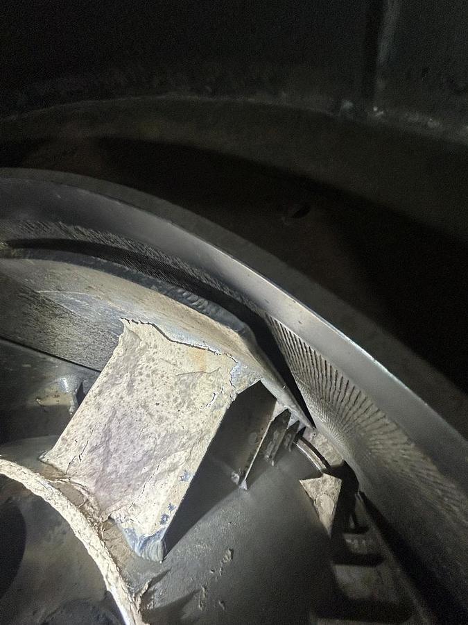 Used Sunds Defibrator T9 Pressure Screen #47141