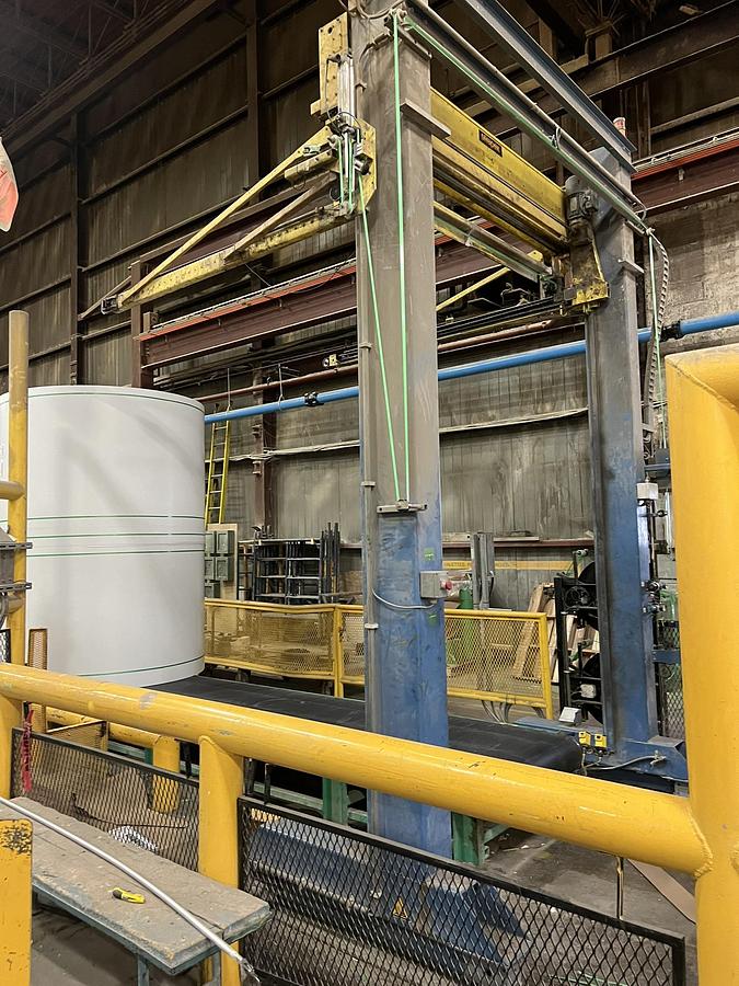 Used 7 Cylinder 110" Recycled Paperboard Machine #47044