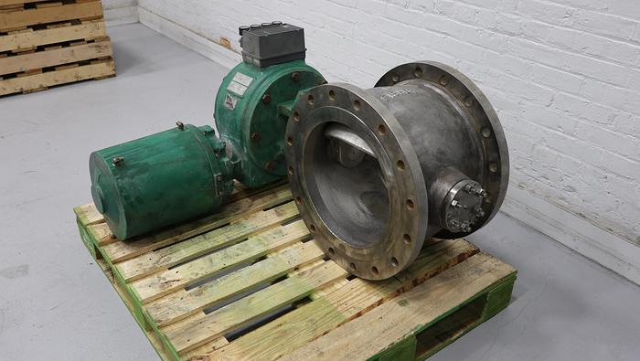 Used Fisher 16" V150 Air Operated Vee Ball Valve #46329