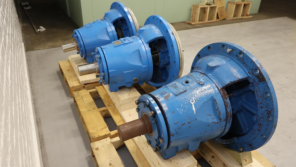 Used Goulds 3175 L Power End With 22" Stuffing Box #46917