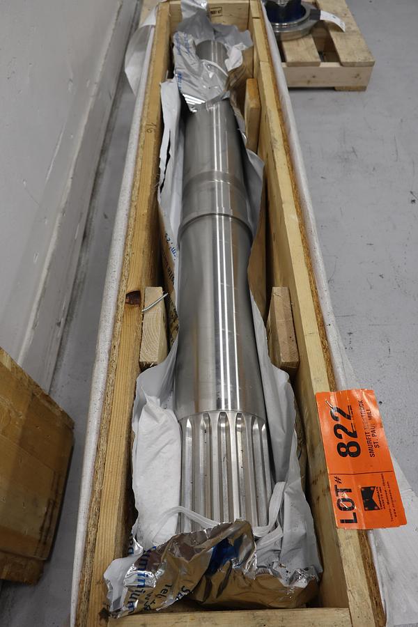 Unused Andritz 34" TF Refiner Shaft With Spline #47615