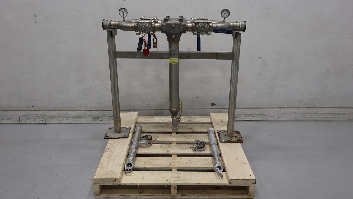 Used Kadant AES 770B 2-Bank Canister Filter #46831