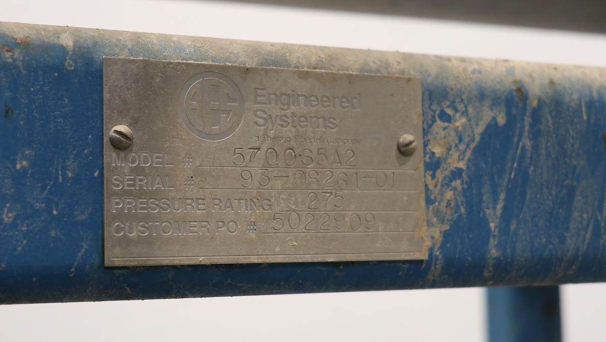 Used Kadant AES 5700S5A2 4-Bank Canister Filter #46923