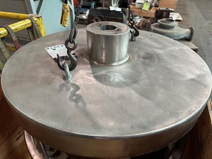 Used Fiberprep SPH-800 Pressure Screen 8-Foil Stainless Steel Rotator #43578