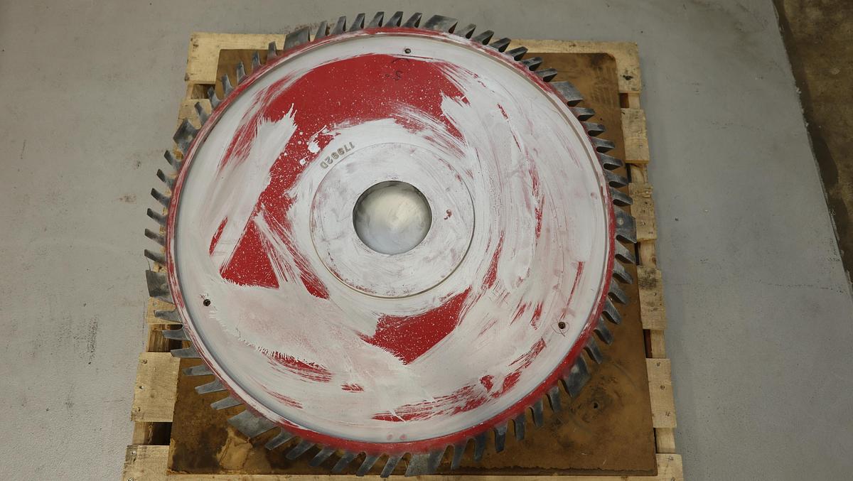 Refurbished Bolton Emerson Tornado II Horizontal Pulper Plastic Rotor Mold #46874
