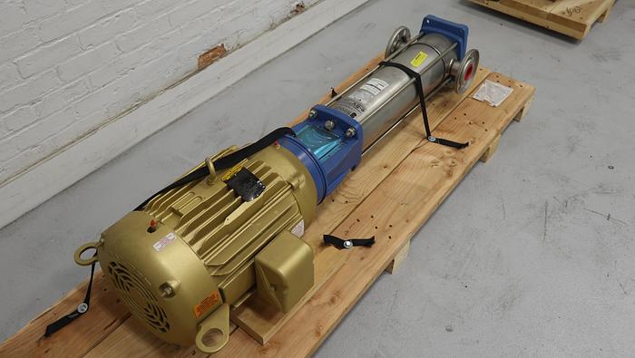 Used Goulds E-SV ESV 2X2X4-2P-PM 2x2X4 Multi-Stage Pump #45711