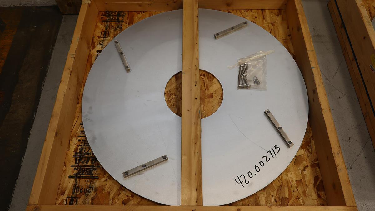 Unused Voith Size 12 Combisorter Orifice Housing Plate #47161