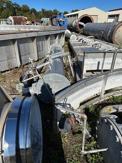 Used Krofta Supracell 62 Clarifier, 7714 GPM Capacity, SS #40629