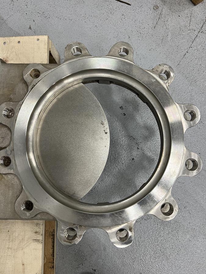 Unused Dezurik 10" Air Operated Knife Gate Valve #47257