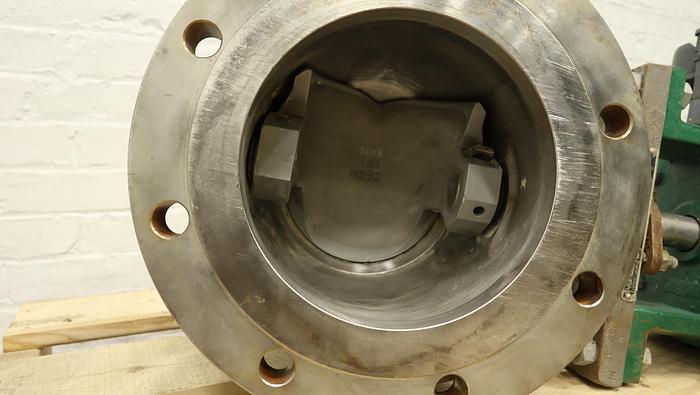 Used Fisher 8" V150 Air Operated Vee Ball Valve #46489