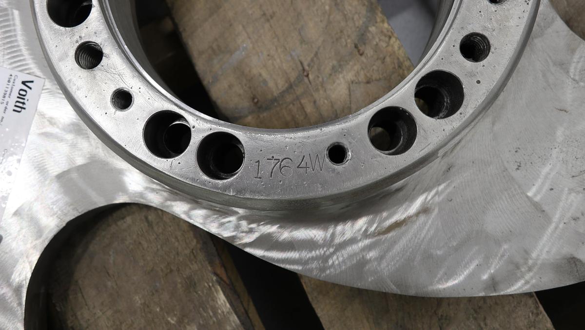 Unused Voith CMV 10 Contaminex 3-Vane Rotor #47217