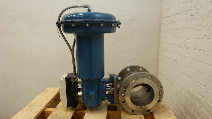 Unused Dezurik VPB 6" Air Operated Vee Ball Valve #46510