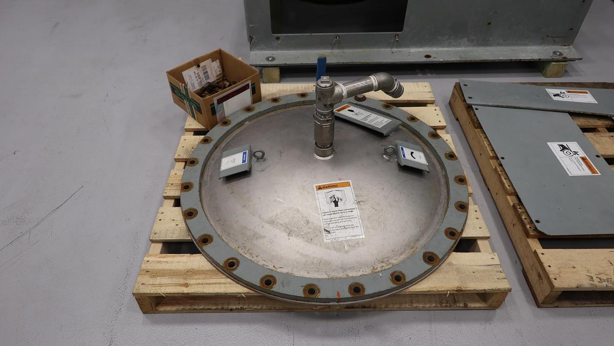 Used Valmet HI-Q 212 L Pressure Screen With Weg A/C Motor #46673