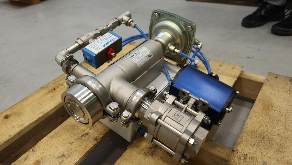 Used Valmet Kappa SD502 Flow Type Sampler #46541