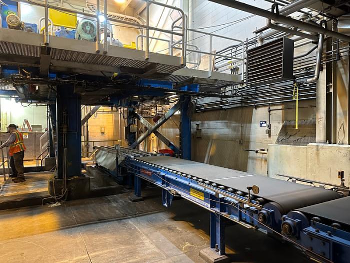 Used 4.2M WET LAP SYSTEM & BALING LINE FOR 630 - 700 BDST/D #45092