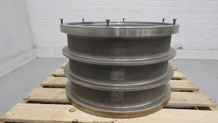 Used Black Clawson UV200 Pressure Screen Basket #45216