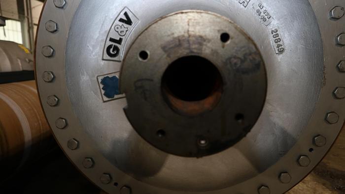 Unused GL&V 48"x150.56" Dryer Cans #46231