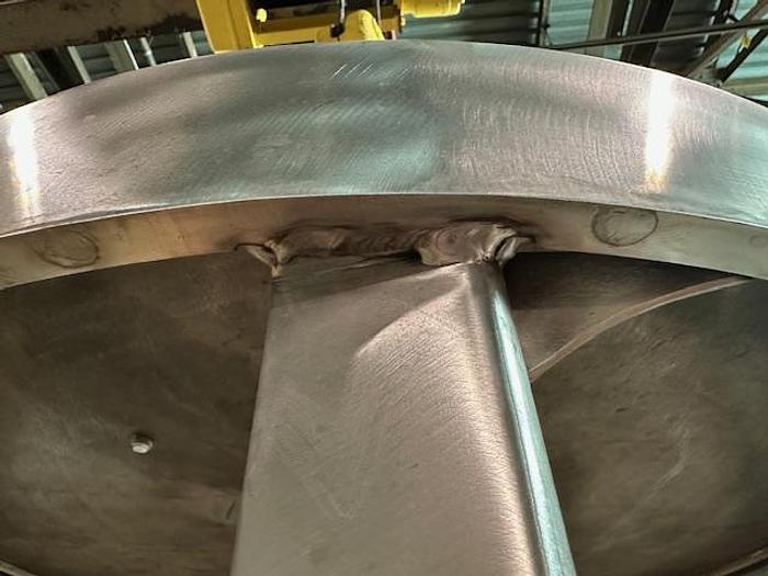 Used Fiberprep SPH-800 Pressure Screen 8-Foil Stainless Steel Rotator #43578