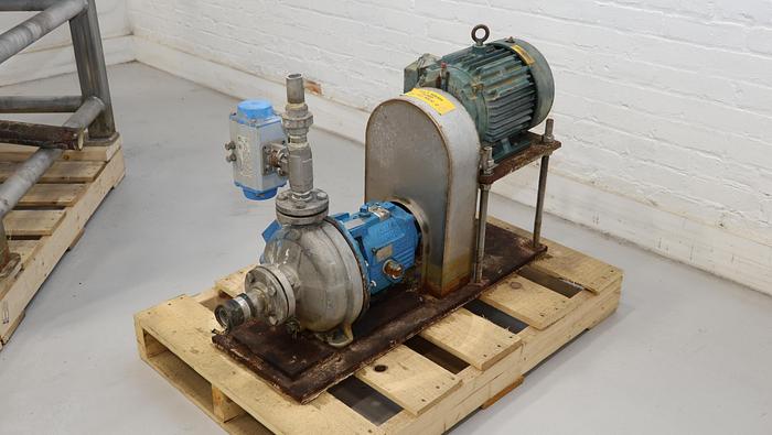 Used Felt Wash Chemical Tank, Pump & Controls #44564