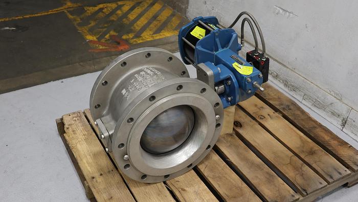 Used Dezurik 12" Air Operated Vee Ball Valve #46399
