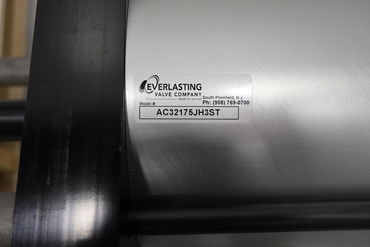 Used Everlasting Valve Co. 10" BMVCHT Air Operated Bulk Material Valve #47687