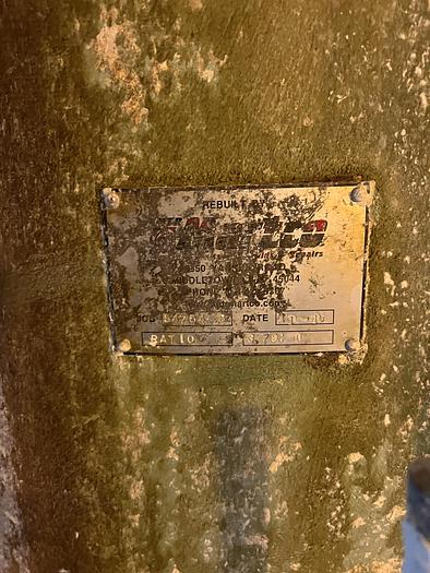 Used Beloit Barracuda 600V Pulper Drive #44796