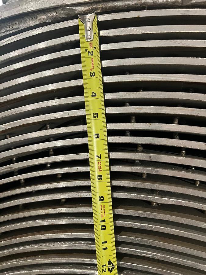Used Alfa Laval Type 1-H Spiral Heat Exchanger #43155