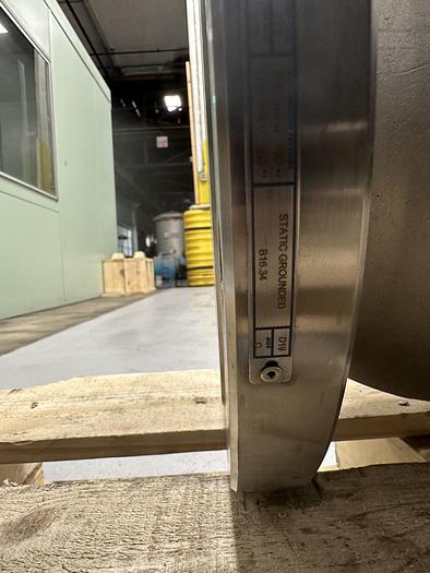 Used Jamesbury Model C 8" Vee Ball Valve #46432