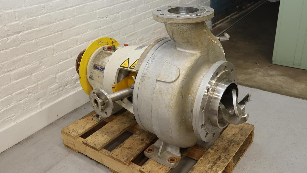 Used Sulzer MCE3P-150-V Medium Consistency Pump #46610