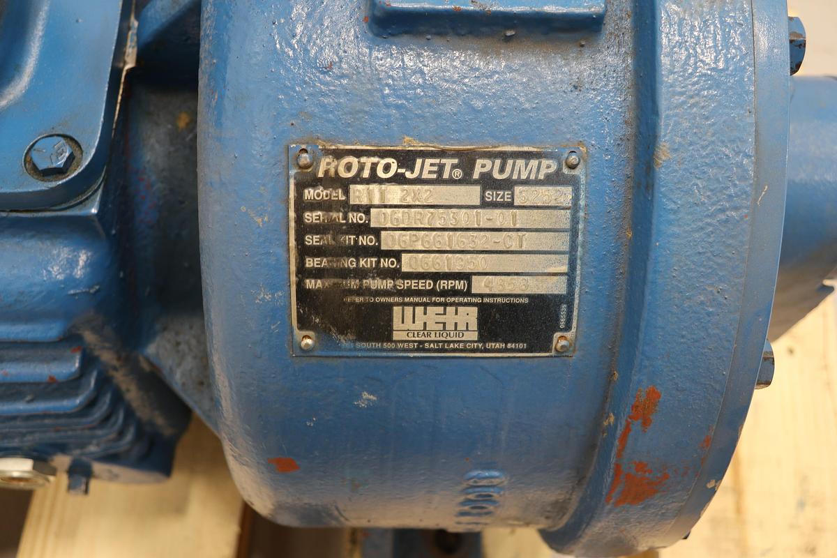 Refurbished Roto Jet R11 2X2 Roto-Jet Pump  #47358