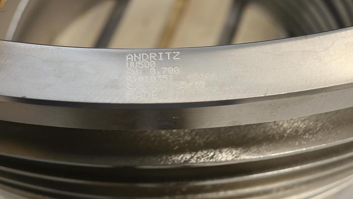 Unused Andritz UV-500 Pressure Screen Basket #45949