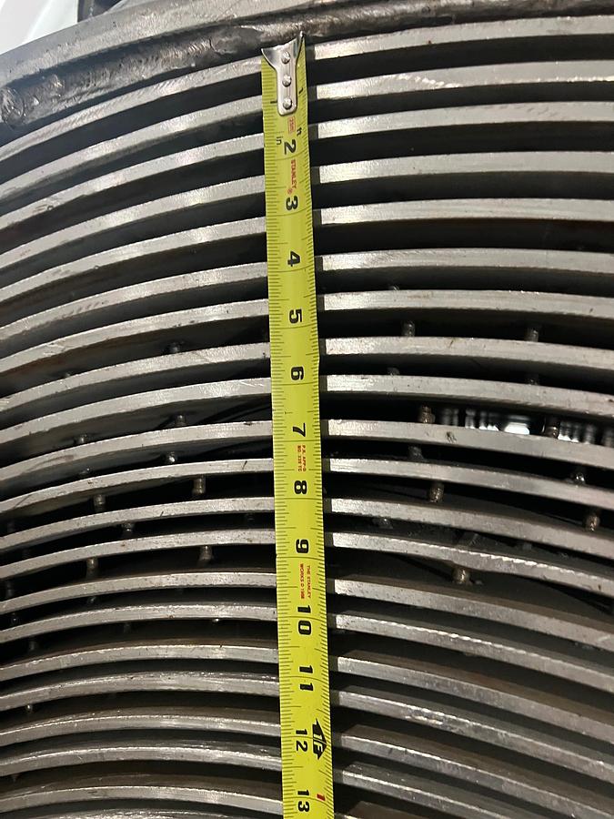 Used Alfa Laval Type 1-H Spiral Heat Exchanger #43155