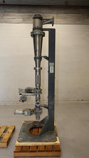 Used METSO HC-200B High Density Hydrocyclone Cleaner With Stand #45496