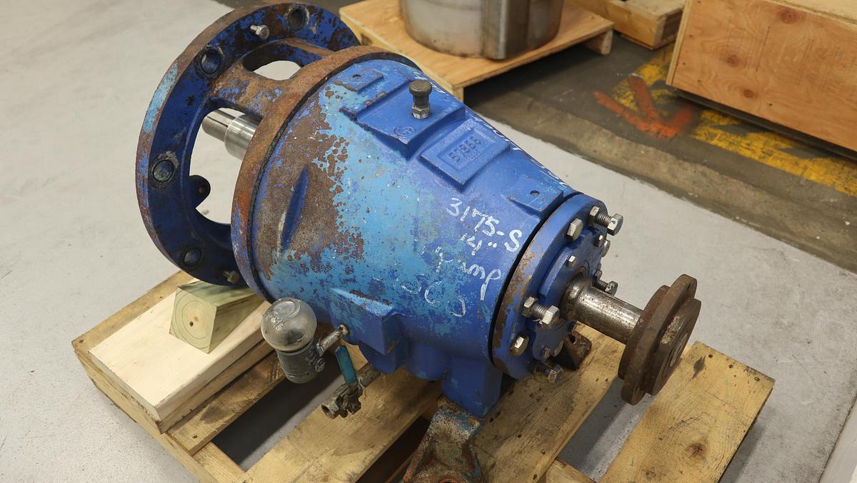 Used Goulds 3175 S Power End With 14" Diameter Frame Adapter #47073