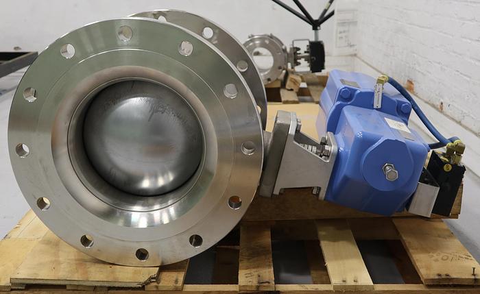 Unused Neles 14" Air Operated V-Ball Valve #45847