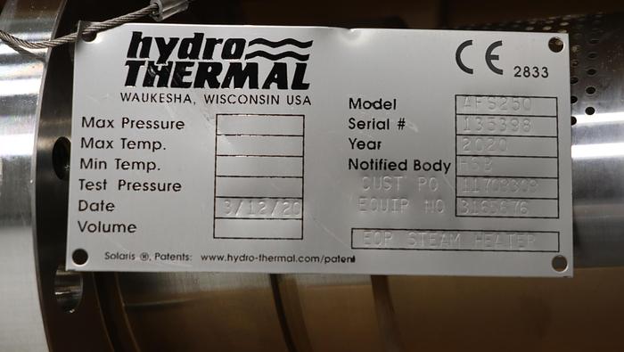 Unused Hydro Thermal AFS250 3" Steam Cross Flow Diffuser #45688
