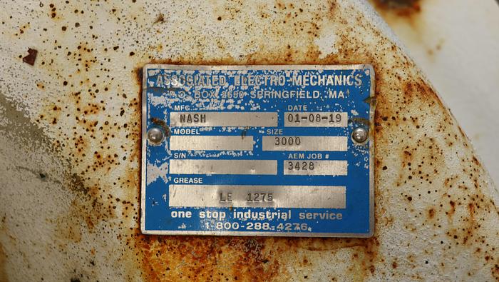 Used Nash 3000 Series Vacuum Pump #44948