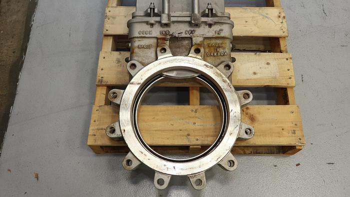 Unused North Port Valves 12" Hand Operated Knife Gate Valve #46381