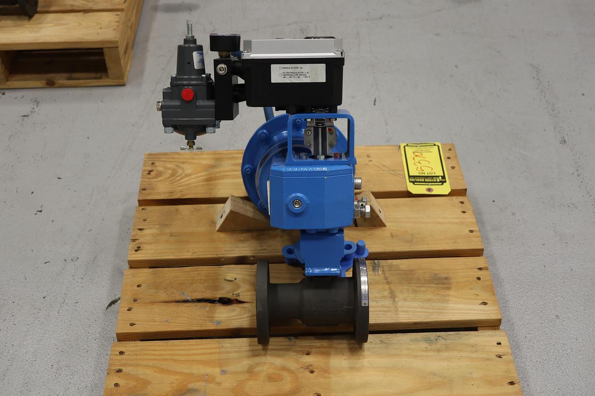 Unused Neles Jamesbury 11/27150C312271XTZ448 1.5" Air Operated Ball Valve #47644