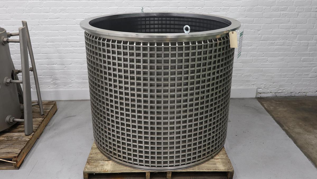 Used Black Clawson UV600Pressure Screen Basket #47233