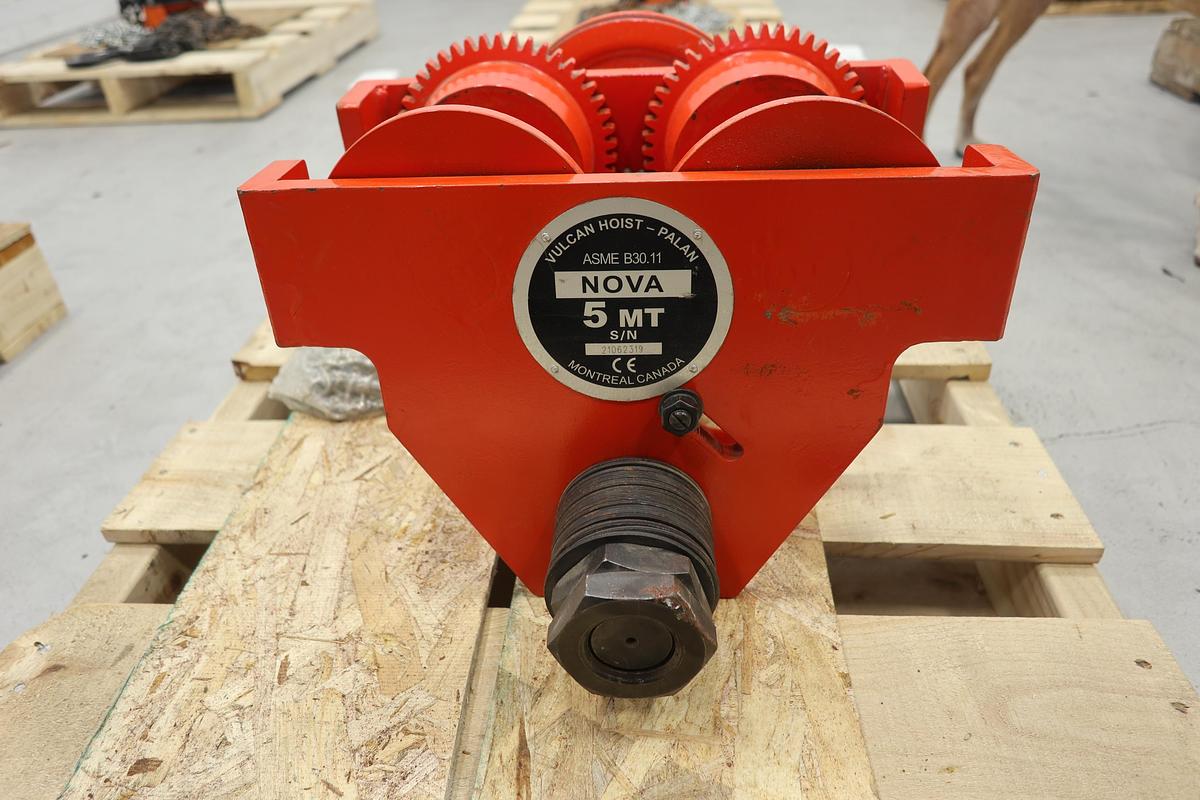 Used Vulcan 5 MT Hoist Trolley #47551