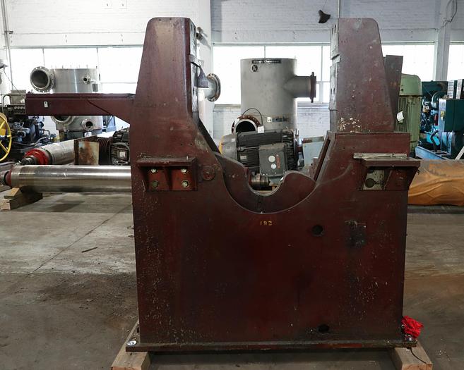 Used Manchester Single Nip 2-Roll Calender #46224