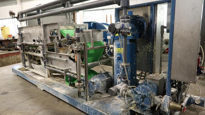 Used Bright Technologies 0.6 Meter Sludge Belt Press #44651