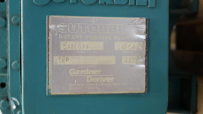 Used Sutorbilt Caelbpa Rotary Positive Blower #44784